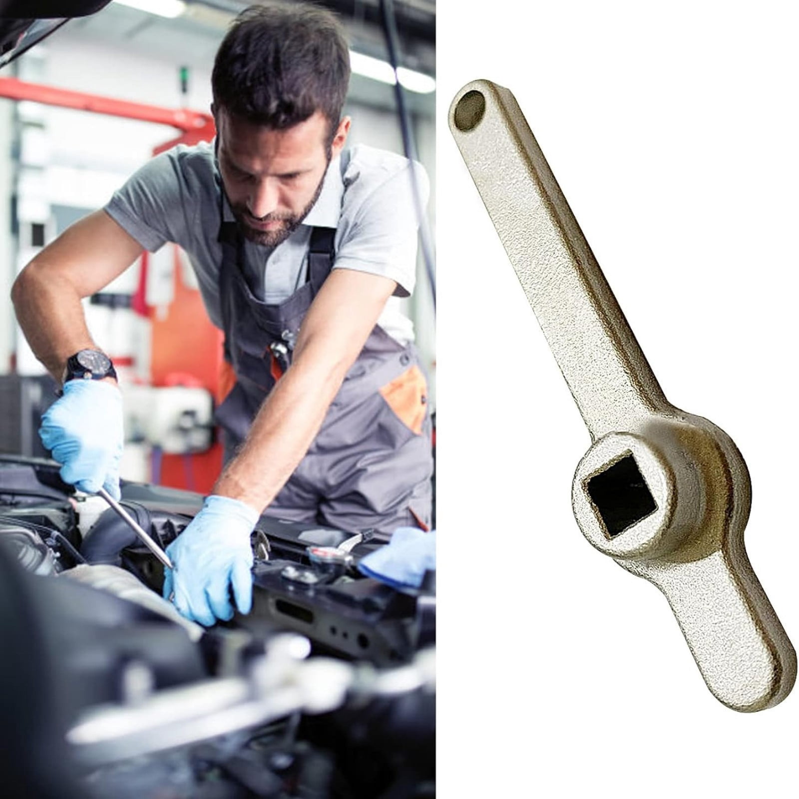 304 Stainless Steel Faucet Aerator Key Removal Wrench Tool For M22, M24 Recessed Aerator With Gear (2 Pack - View #3