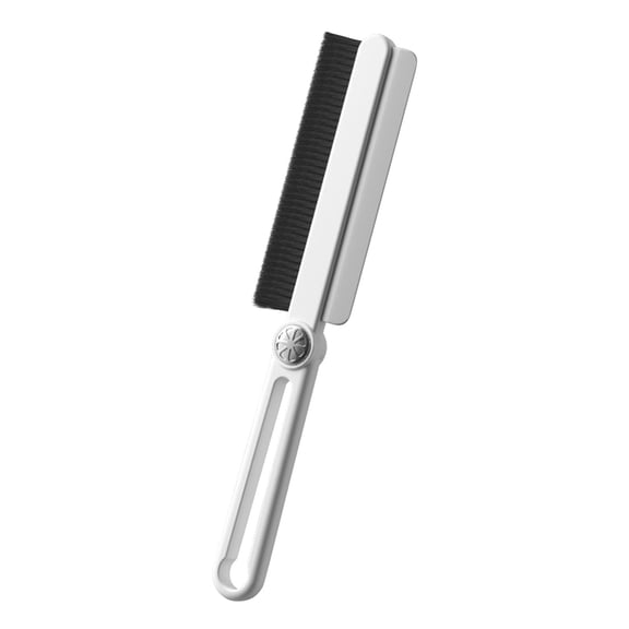 Cevemin Rotating Crevice Cleaning Brush with Scraper - Multifunctional Adjustable Angle Cleaning Tool with Durable Bristles for Household Use in Toilets, Bathrooms, Sinks