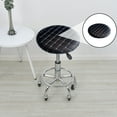 thumbnail image 1 of Cevemin Round Bar Stool Cover with Elastic Bands - Anti-Slip Cloth Seat Cover for Home Kitchen Use, 1 of 6