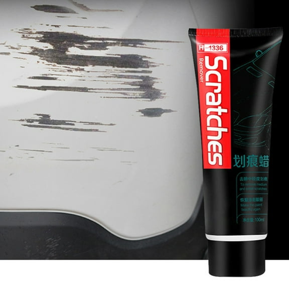Cevemin Scratch Wax for Car Scratch Repair - Automotive Paint Scratch Remover and Polishing Wax, Black Plastic, Size 5.91x2.36x1.98 Inches