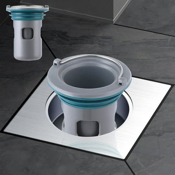 Cevemin Silica Gel Floor Drain Backflow Preventer - One Way Sewer Core for Shower Bathroom Kitchen Drainage