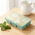 thumbnail image 1 of Cevemin Silicone Mold With Lid Food Grade Household Baby Food Frozen Snack Freezer Tray, 1 of 6