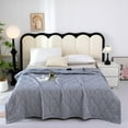 thumbnail image 1 of Cevemin Summer Air Conditioning Quilt - 98% Cotton 2% Spandex Lightweight Cool Feeling Bedding for Hot Sleepers, 78.74 x 90.55 Inches, 1 of 6