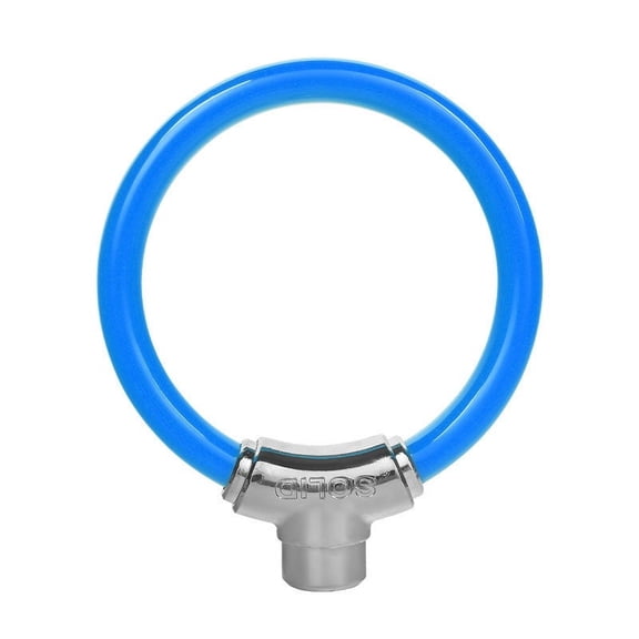 Cevemin Thick Steel Cable Lock with Keyless Locking Mechanism - Portable PVC and Aluminum Alloy Bike Lock for Bicycles, Scooters, Mountain Bikes and Road Bikes