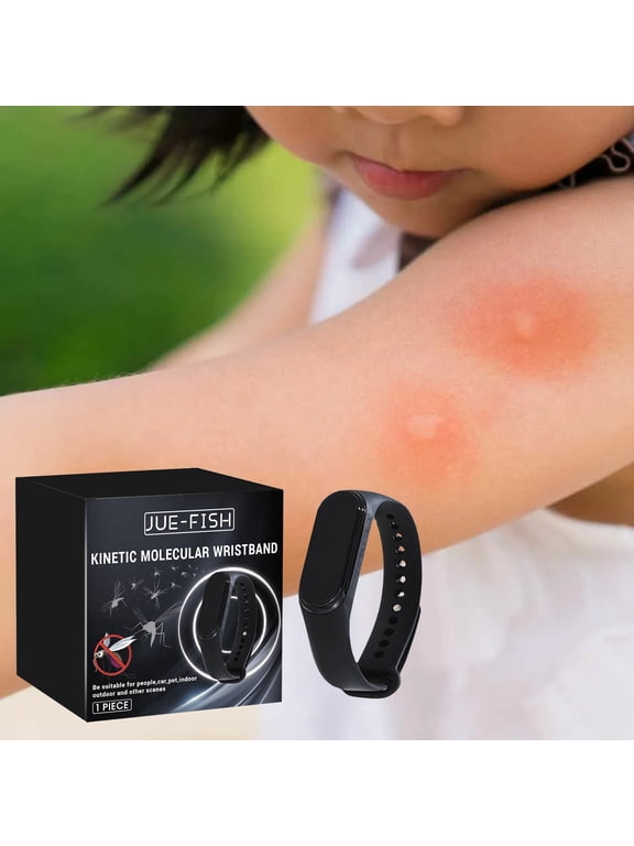 USB Rechargeable Mosquito Repellent Watch with 3 Protection Modes, Long Battery Life for Indoor Outdoor Use, Camping, Fishing, Hiking, Sports and Gift Giving