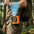 thumbnail image 1 of Cevemin USB Rechargeable Waist Hanging Fan Portable Clip On High Speed Cooling Fan Hands Free Neck Waist Mount Fan for Construction Site Outdoor Camping, 1 of 9