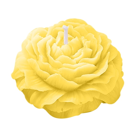 Cevemin Valentine's Day Simulated Flower Aroma Candle - Romantic Scented Candle with Soft Light for Home Decor, Bedroom, Living Room, Dining Room