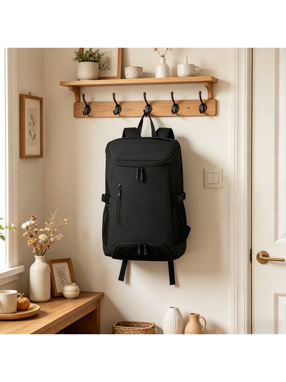 Waterproof Gym Backpack with Shoe Compartment - Large Capacity Sports Travel Backpack for Men and Women, Lightweight Fitness Bag with Laptop Sleeve