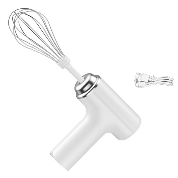 Cevemin Wireless Electric Egg Beater - Portable Handheld Mixer with Three-Speed Adjustment and Plastic Material for Kitchen Baking and Cooking