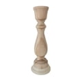 thumbnail image 1 of Cevemin Wood Candlestick Holder Unpainted Hardwood Classic DIY Candle Holders Set for Home Decor Wedding Centerpiece Mantelpiece, 1 of 6