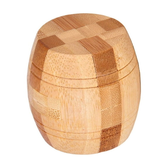 Cevemin Wooden Luban Lock Intelligence Puzzle - Classic Intellectual Educational Game for Brain Training and Relaxation