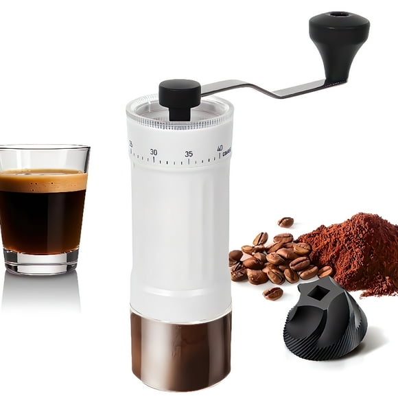 Ceving Manual Coffee Grinder, 40 External Settings, Ceramic Burr, ABS Body
