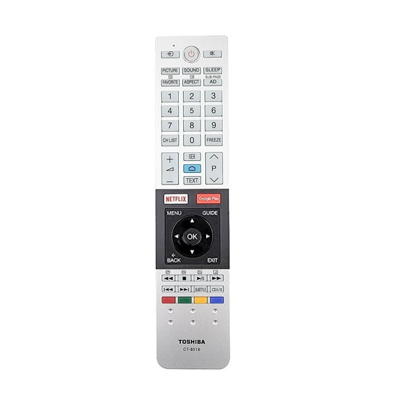 Ceybo CT-8516 Replacement Remote Compatible with Select Smart TVs Shortcut Buttons for Streaming Apps, Plug & Play
