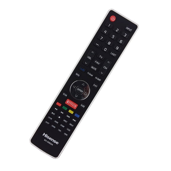 Ceybo Hisense EN-33922A Smart TV Remote Control – Compatible with Select Hisense LED LCD Models