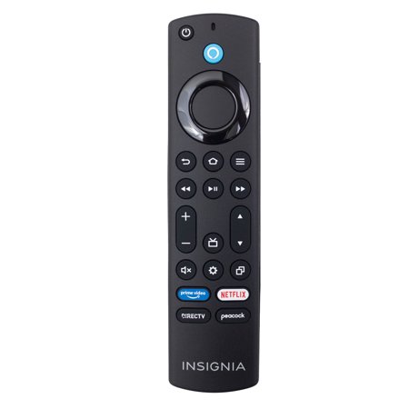 Ceybo NS-RCFNA-21 (REV F) Insignia TV Remote Control – Voice Control, Bluetooth, Quick Access to Prime Video, Netflix & Peacock