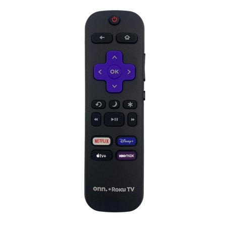 Ceybo New 3226001223 Remote Control for Onn Roku Smart TV Includes Netflix, Disney+, Apple TV & HBO Max 100018971 100012584 100005396