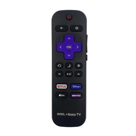 Ceybo Original 3226001223 Remote Control for Onn Roku Smart TV Includes Netflix Disney+ Apple TV & HBOMax Shortcuts 100012587 100021261 100012588