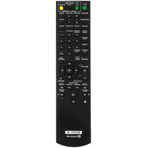 Ceybo RM-ADU047 Replacement Remote fit for DVD Sony