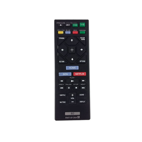 Ceybo Sony RMT-B126A Blu-ray Remote Control  Compatible with BDP-BX120, BDP-BX320, BDP-BX520, BDP-BX620, BDP-S1200, BDP-S2200, BDP-S3200, BDP-S5200