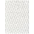 thumbnail image 1 of BoutiqueRugs Ceylan Contemporary Area Rug - White, Medium Gray - 5'3" x 7', 1 of 7