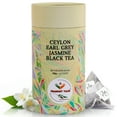 thumbnail image 1 of Fragrant Tales Ceylon Earl Grey Jasmine Flavor Black Tea - 30 Pyramid Bags, 60 g, 1 of 7