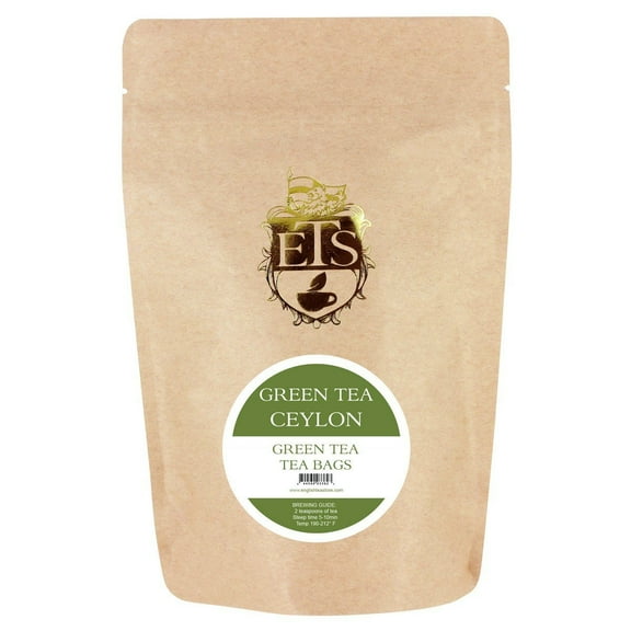 Ceylon Green Tea | Premium Tea Bags | 50 Count | Smooth Full-Bodied Flavor | Aromatic Green Tea with Natural Freshness | Perfect for Daily Enjoyment | Ideal for Tea Lovers