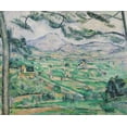 thumbnail image 1 of Cezanne "Montagne Sainte-Victoire" (19th) Glossy Poster, 1 of 2