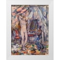 thumbnail image 1 of Cezanne, Paul 11x14 White Modern Wood Framed Museum Art Print Titled - The Toilette, 1 of 4