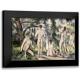 thumbnail image 1 of Cezanne, Paul 14x11 Black Modern Framed Museum Art Print Titled - Bathers, 1 of 5