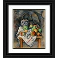 thumbnail image 1 of Cezanne, Paul 15x17 Black Ornate Wood Framed with Double Matting Museum Art Print Titled - Ginger Jar, 1 of 4