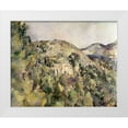 thumbnail image 1 of Cezanne, Paul 24x20 White Modern Wood Framed Museum Art Print Titled - La Collines Des Pauvres, 1 of 4
