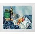thumbnail image 1 of Cezanne, Paul 24x20 White Modern Wood Framed Museum Art Print Titled - Still Life with Apples, 1 of 4