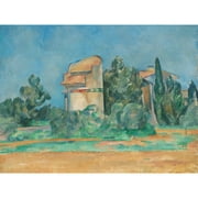 Cezanne Pigeon Tower At Bellevue Extra Large XL Wall Art Poster Print