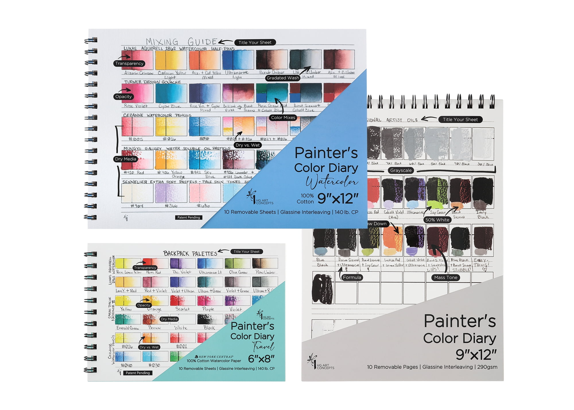 Cezanne Premium Colored Pencil Set - Soft Wax Core Colored Pencils for Drawing, Blending, Coloring, Professional Artists & More! - 120 Count Bundle w/ Sharpener, Colorless Blenders, & Spiral Pad