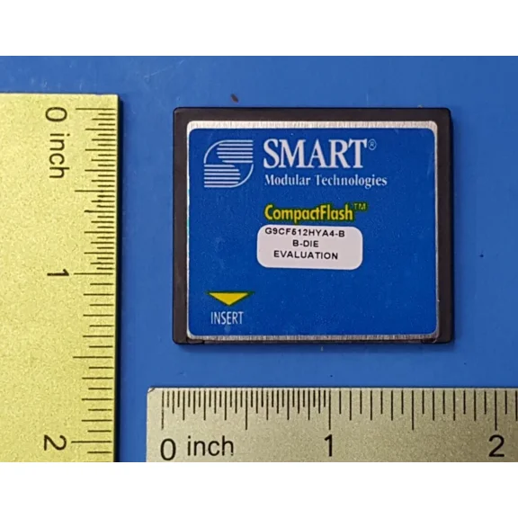 Cf Memory , Sg9Cf512Hya4 , Smart , 512Mb , Compact Flash Memory Card