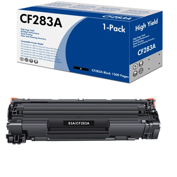 Cf283A 83A Toner Cartridge Compatible For Hp Laserjet Pro Mfp M201N M125Nw
