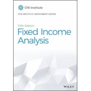 Cfa Institute Investment Fixed Income Analysis, Hardcover