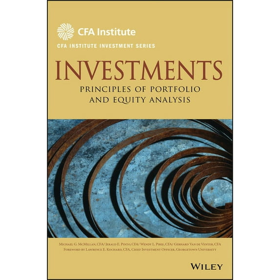 Cfa Institute Investment Investments, Book 37, (Hardcover)