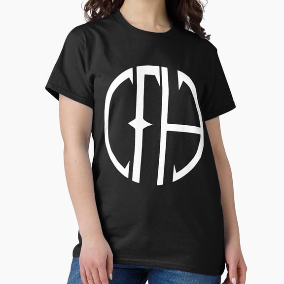 Cfh T Shirt, Bold Letter Graphic Tee, Classic Shirt Size S-5XL