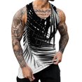 Cfklopgg 2024 Mens Tank Tops Workout 2024 Men Cotton White Cotton Tank