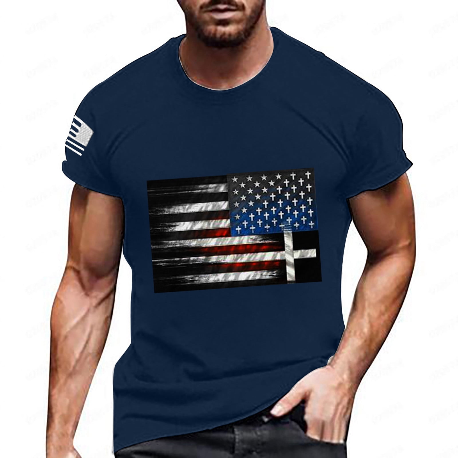 Thin blue line workout shirts deals