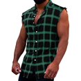Cfklopgg Lightning Deals of Today Ribbed Tank Top Men 2024 Mens Sports