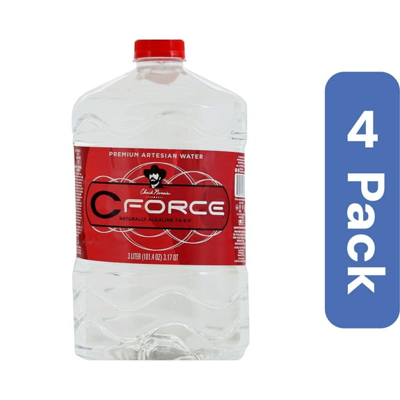 Cforce Artesian Water 3 Liter 101.4 fl oz (Pack Of 4)