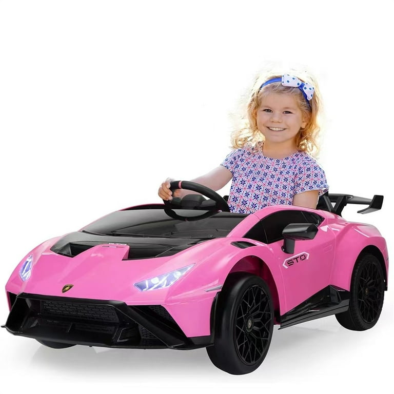 Cfowner 24V Kids Electric Ride On Sports Car with Remote Control Motorized Drift Vehicle High Speed 10km h Gift for Boys Girls Toddler 3 8 Years