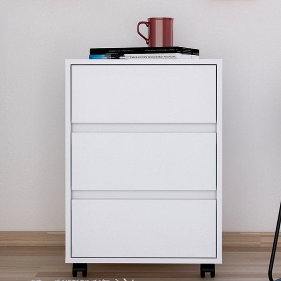 Cfowner 3 Drawer Mobile File Cabinet