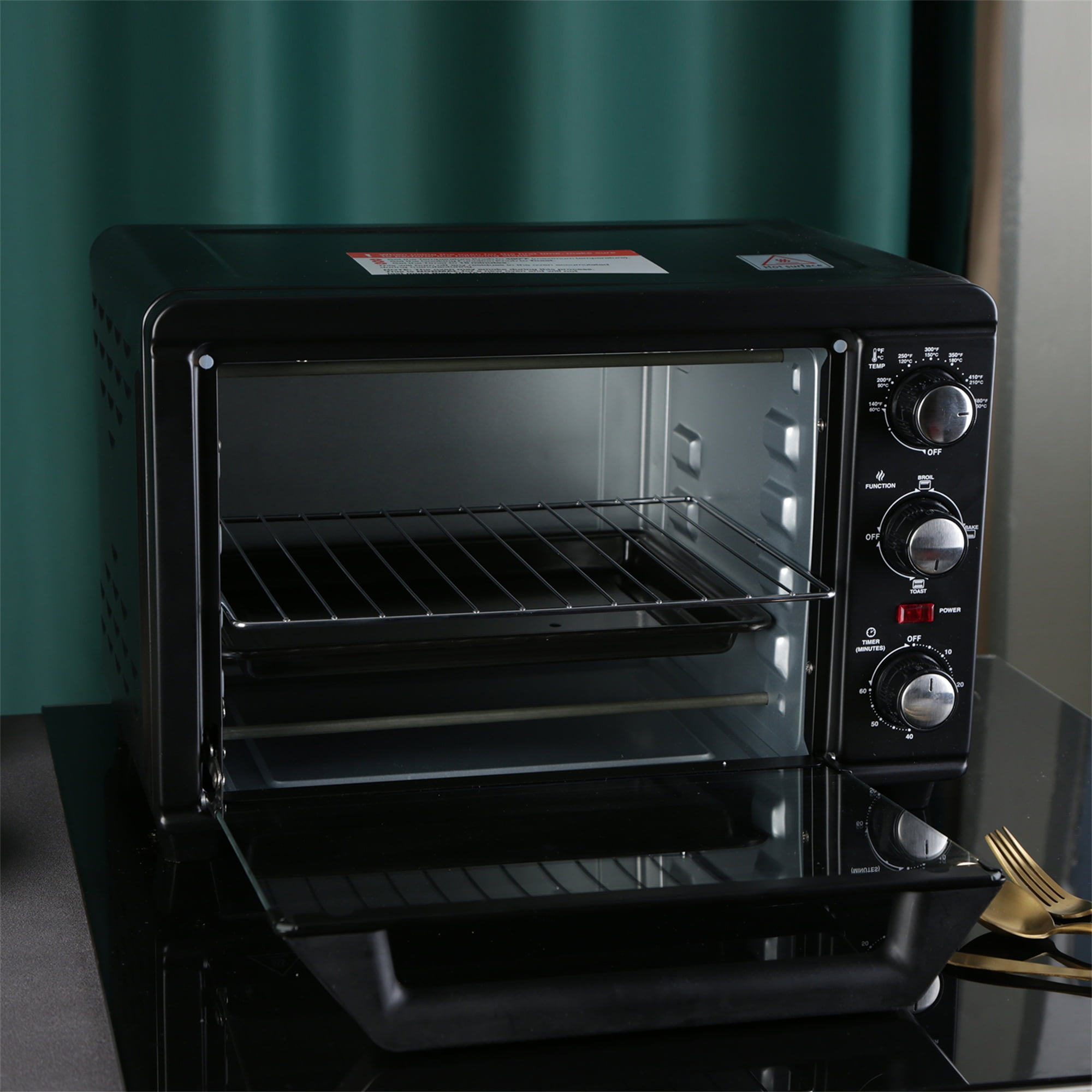 Cfowner Deluxe Toaster Oven with 20 Litres Capacity, Compact Size