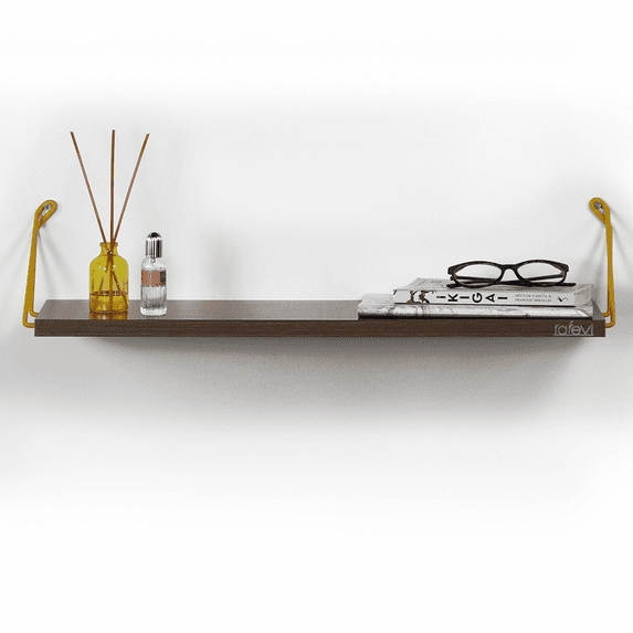 Cfowner Floating Shelves, Wall Mounted Hanging Shelf with Large Storage for Bedroom Bathroom Living Room Kitchen Office