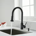 thumbnail image 1 of Cfowner Kitchen Faucets with Pull Down Sprayer, Farmhouse Sink Faucet, Commercial Modern Stainless Steel Faucets for Bar, Laundry, Utility Sink, 1 of 5