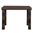 thumbnail image 1 of Cfowner Rattan Rectangle Dining Table for Patio, Backyard, Garden, Balcony, Indoor Outdoor Use Furniture, 1 of 7