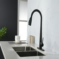 thumbnail image 1 of Cfowner Stainless Steel Kitchen Sink Faucet, Commercial Faucets with Pull Down Sprayer, Single Handle Faucet, Single Hole Deck Mount, 1 of 8